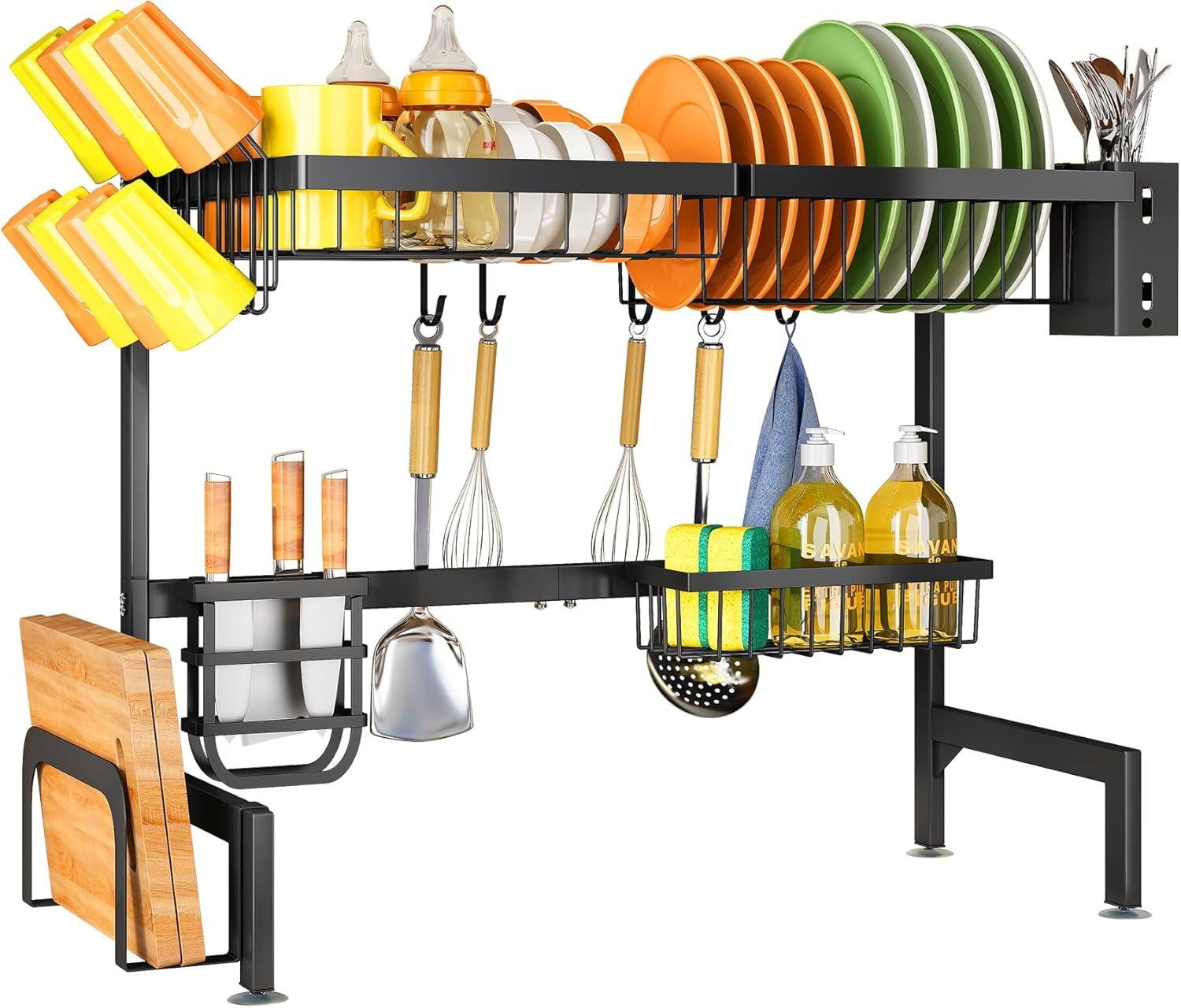 Over The Sink Dish Rack