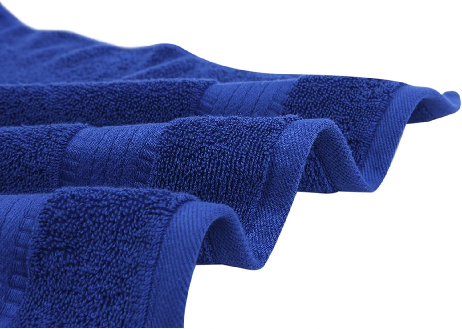 Alpine Swiss 100% Cotton 2 Piece Towel Set Soft Absorbent Face Hand Bath Towels