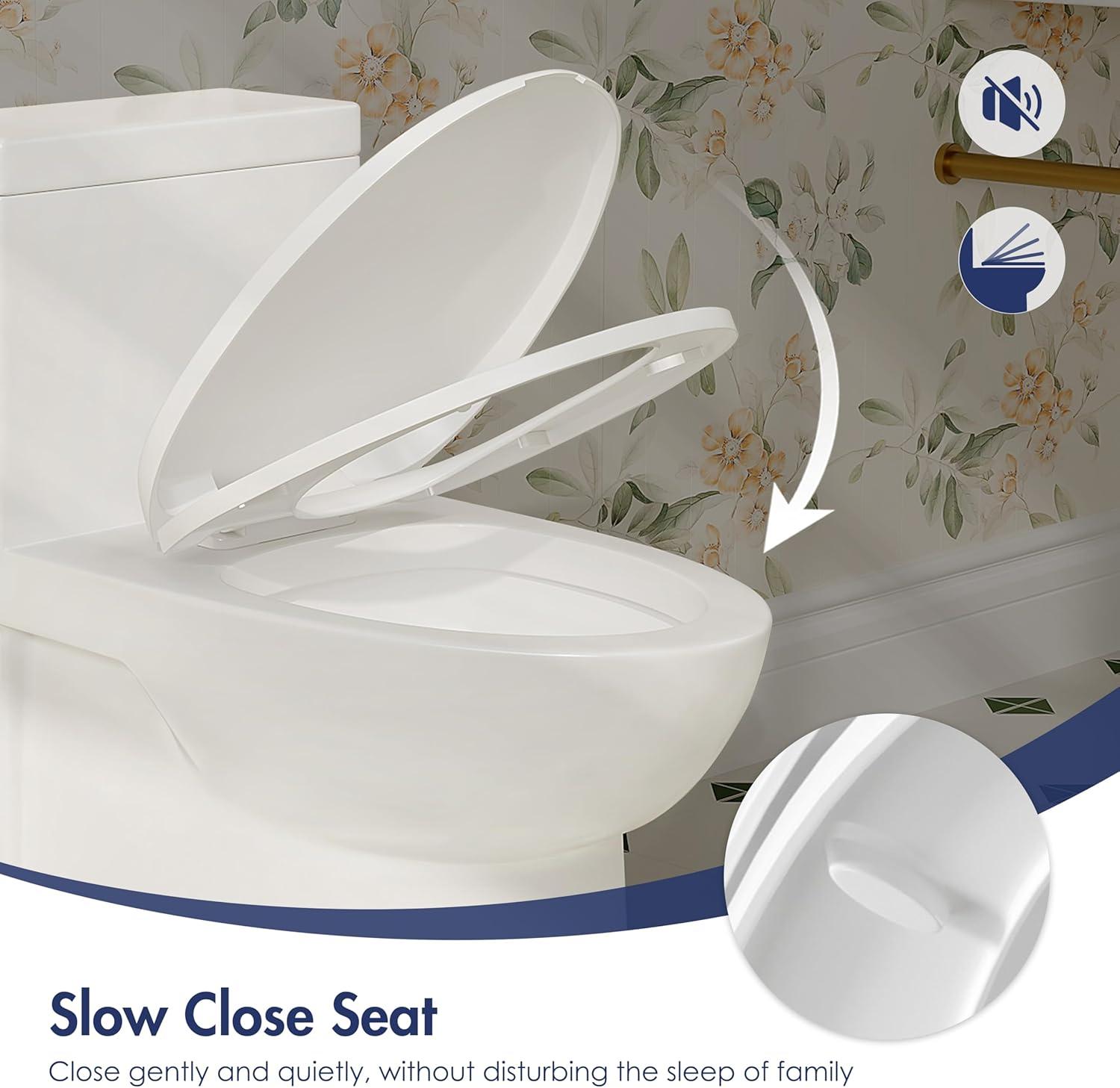 Denbigh Chair Height Elongated Comfort Height One-Piece Toilet (Seat Included)