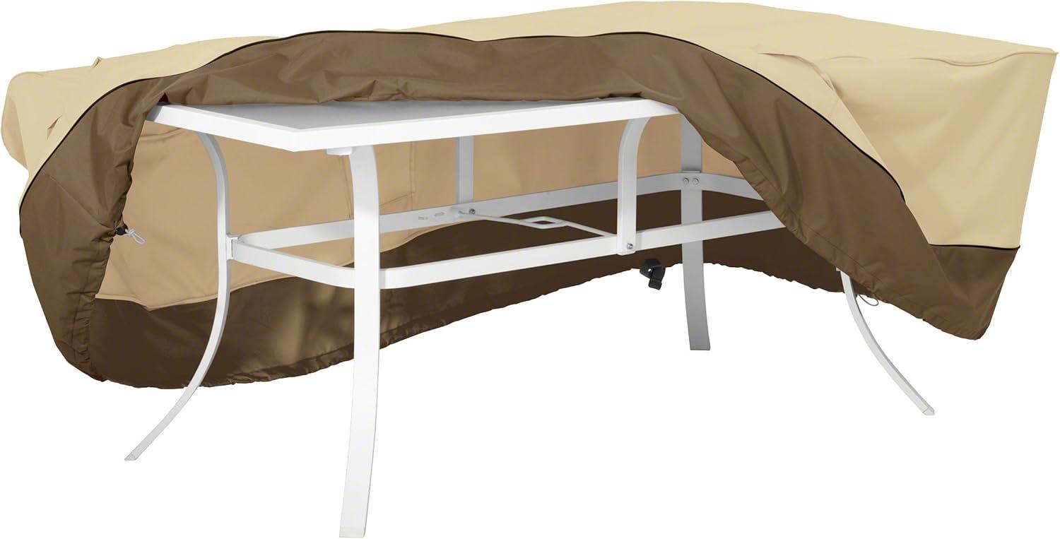 Classic Accessories Veranda Water-Resistant 72 Inch Rectangular/Oval Patio Table Cover
