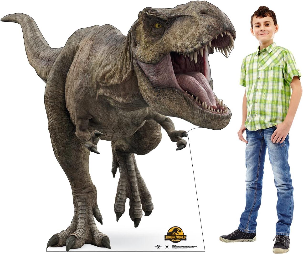 Life-Size Jurassic World T-Rex Cardboard Standee