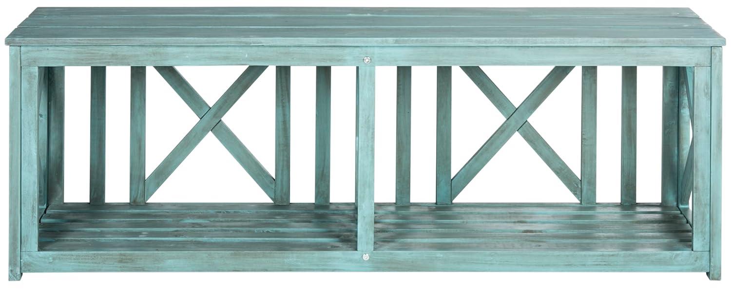 Branco Bench - Outdoor - FOX6706 - Natural - Safavieh
