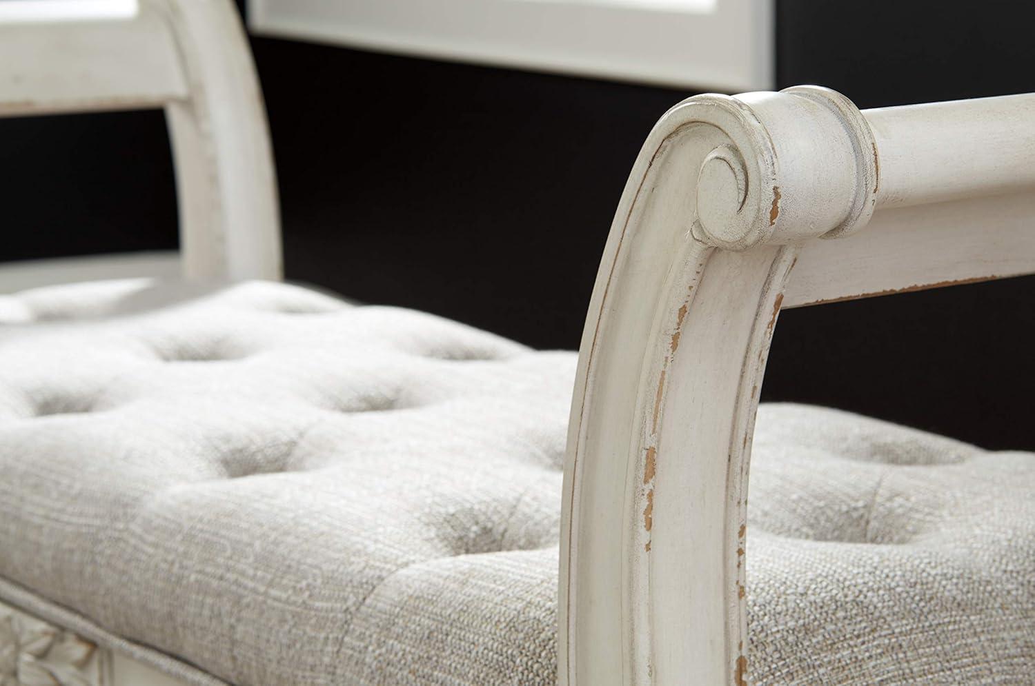 Kelly Clarkson Home Hayley Polyester Upholstered Bench