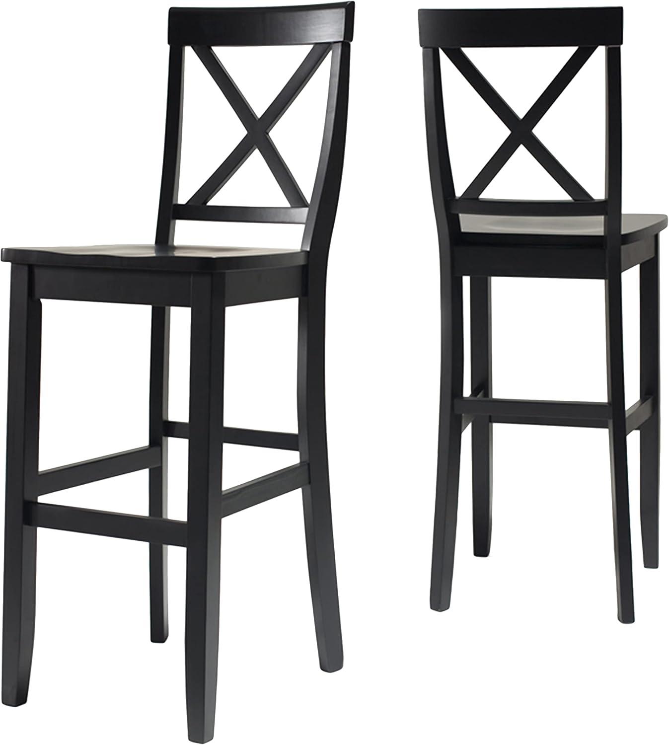 Set of 2 30" X-Back Barstools - Crosley