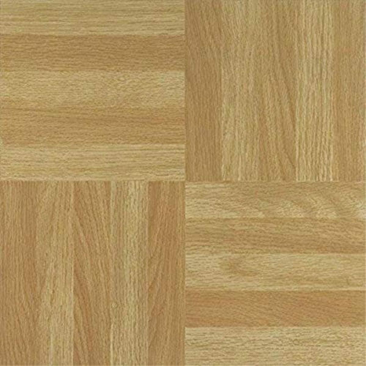 Woven Trends Tivoli Self Adhesive Vinyl Floor Tiles, 45 Pcs, 12" X 12"