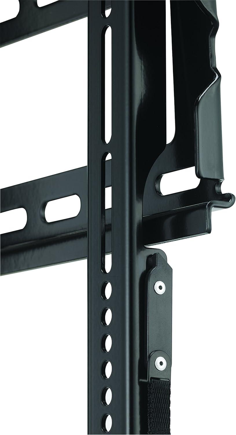 Black Low Profile Fixed Wall Mount Bracket for 37"-80" TVs