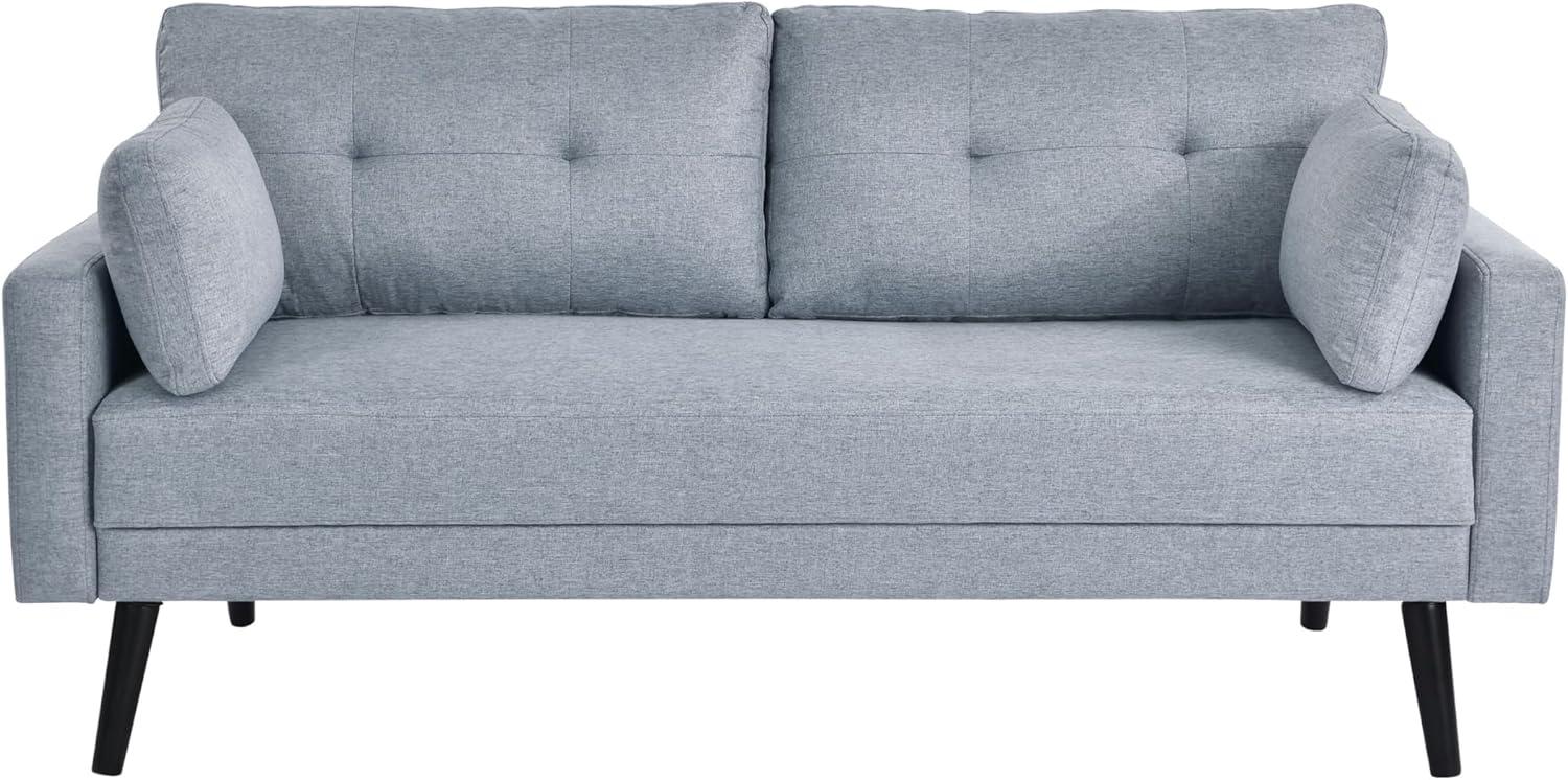 Serta Banyan Transitional Sofa, Light Gray Fabric