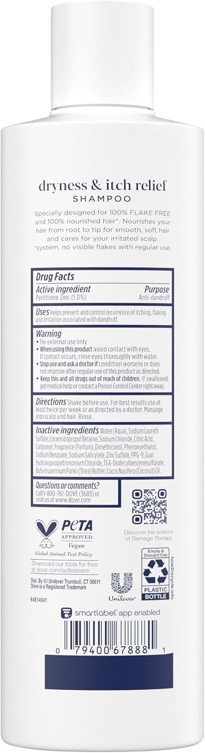 Dove Beauty Dermacare Anti-Dandruff Shampoo - 12 fl oz