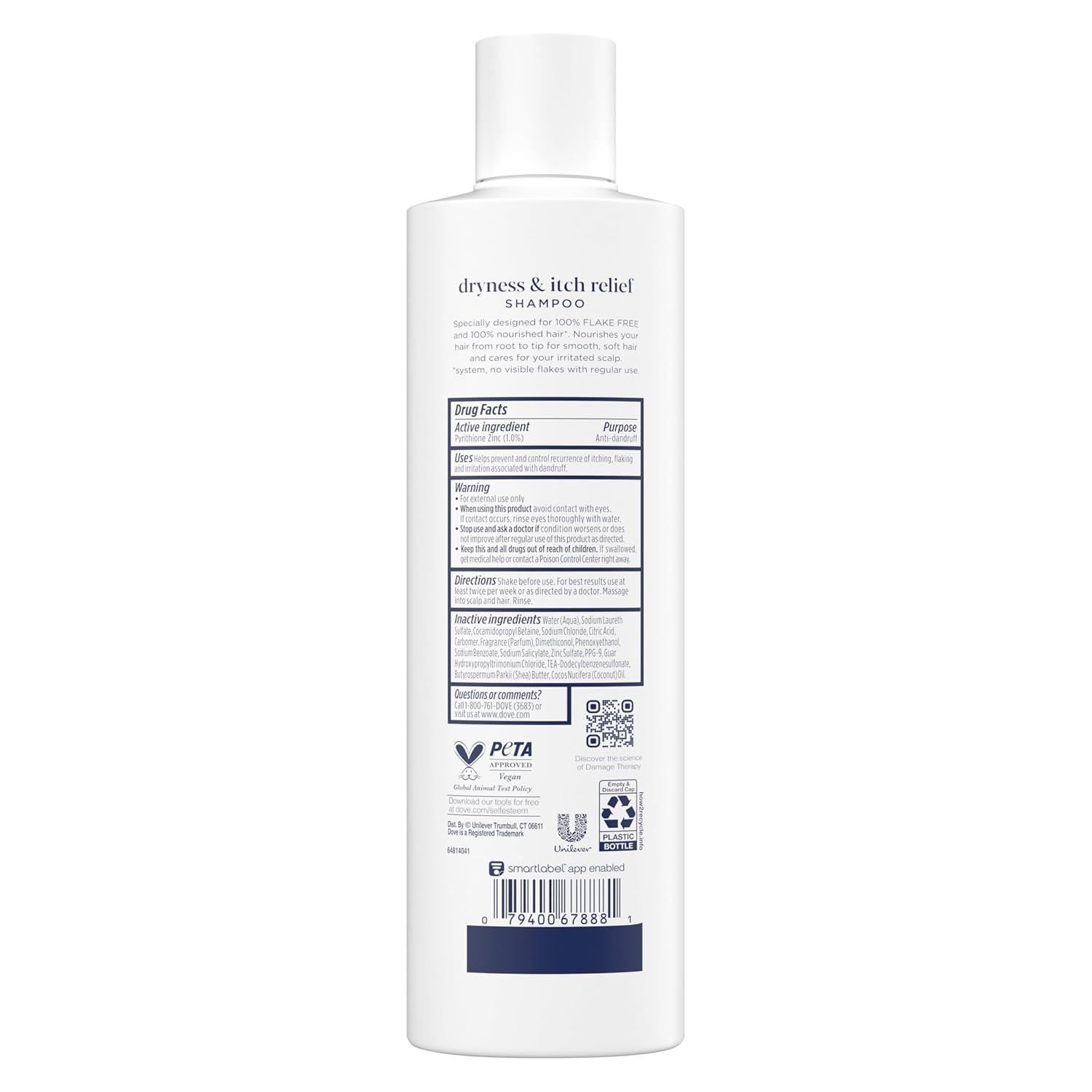 Dove Beauty Dermacare Anti-Dandruff Shampoo - 12 fl oz