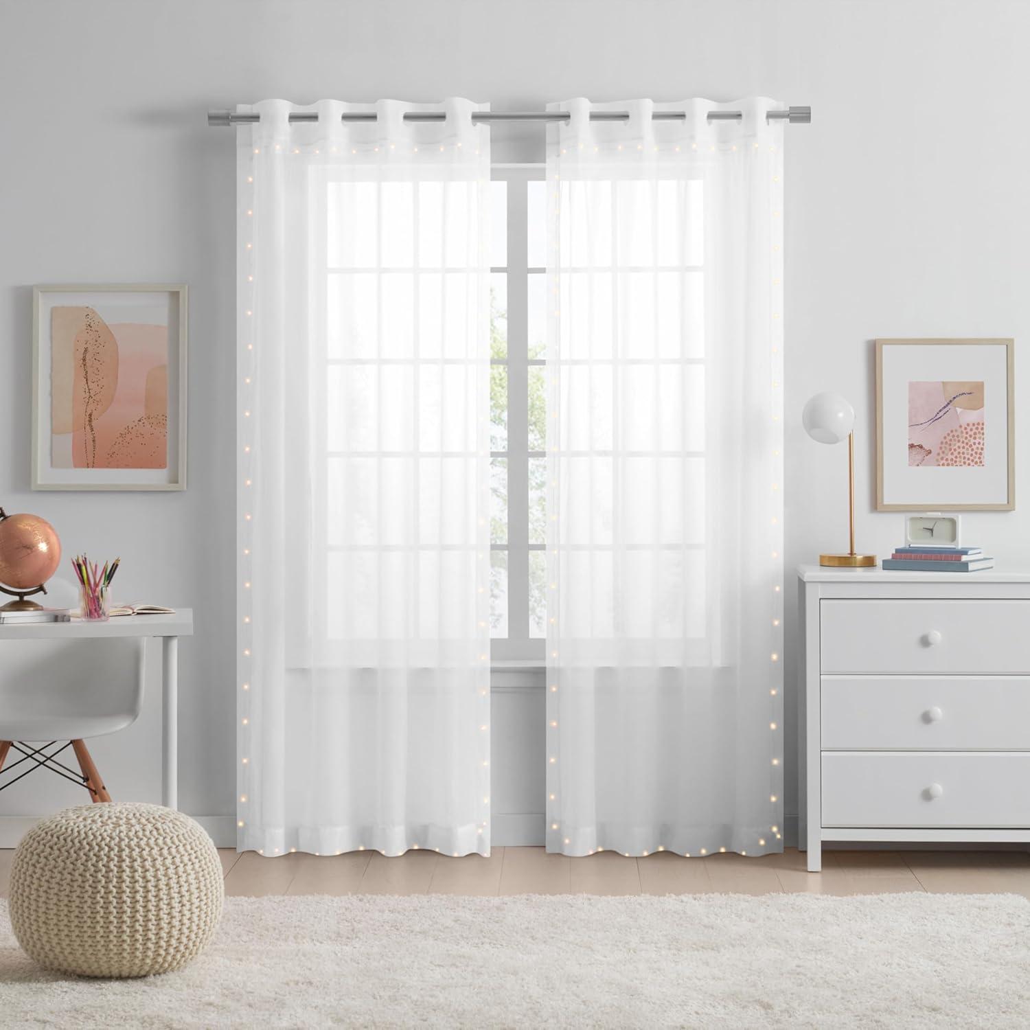 Eclipse Polyester Sheer Curtain Single Panel