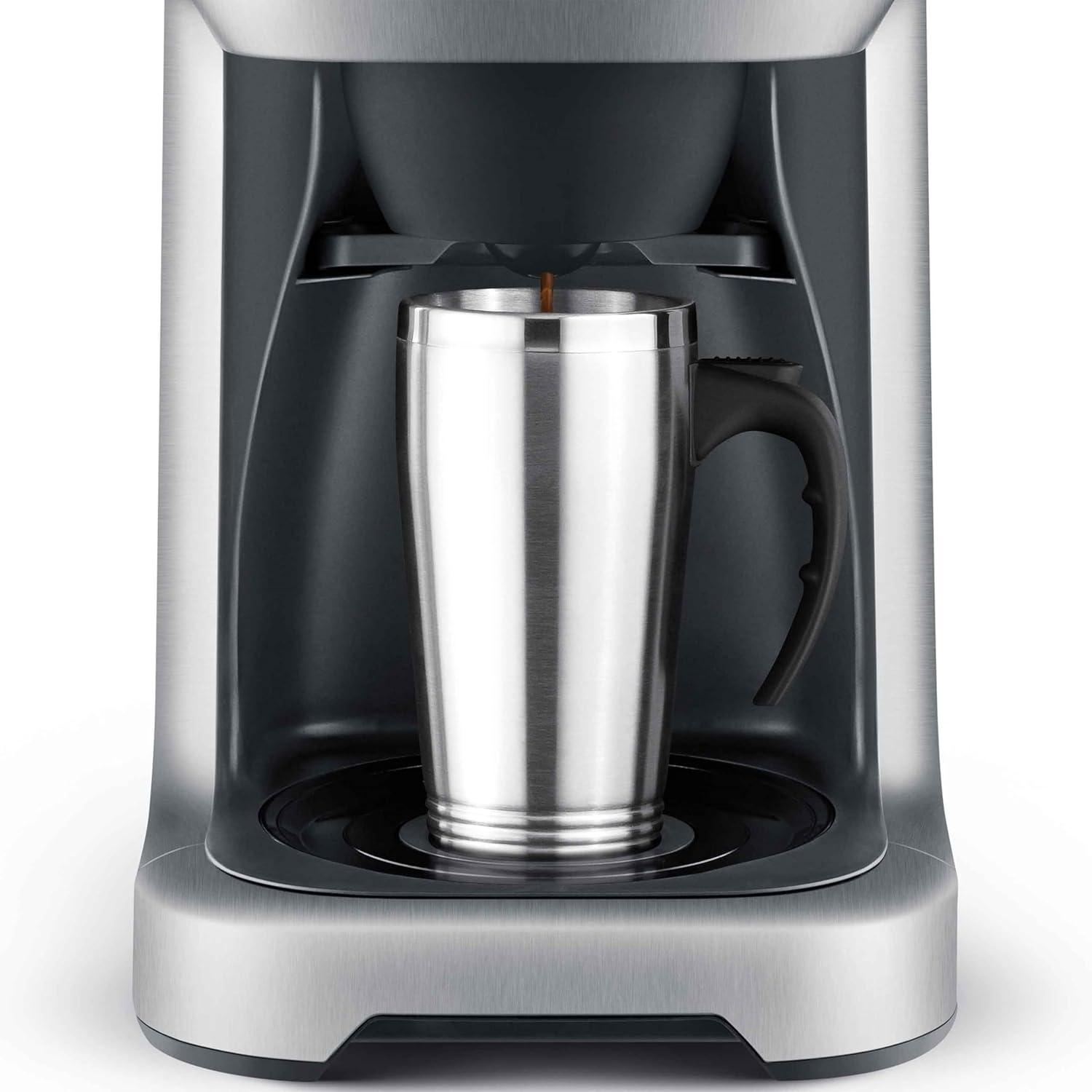 Breville 12c Grind Control Drip Coffee Maker Brushed Stainless Steel BDC650BSS: Programmable Grinder, Thermal Carafe