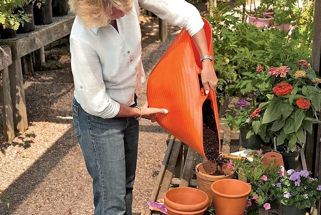 Large Purple Polyethylene Garden Harvest Tub