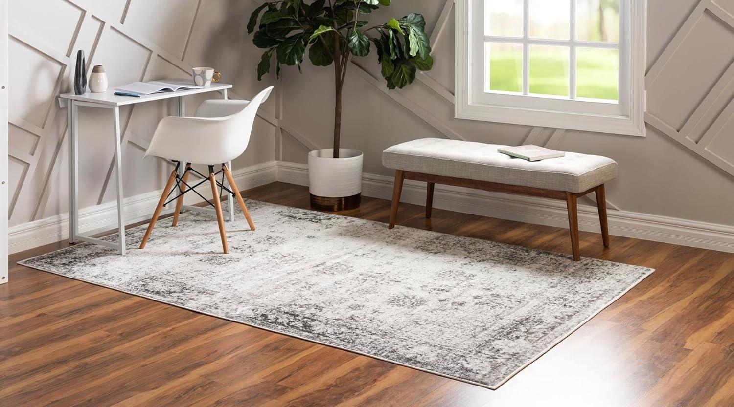 Unique Loom 8' 0 x 10' 0 Sofia Casino Orange Area Rug