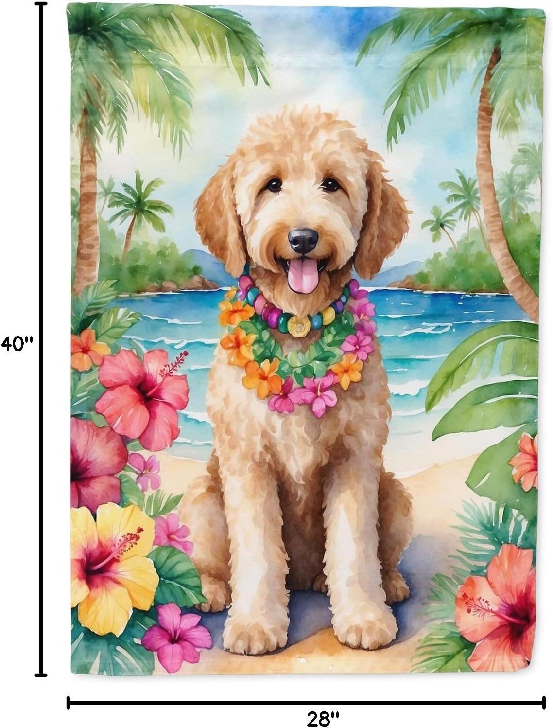Caroline's Treasures Double Sided 40'' H x 28'' W Polyester Animal House Flag