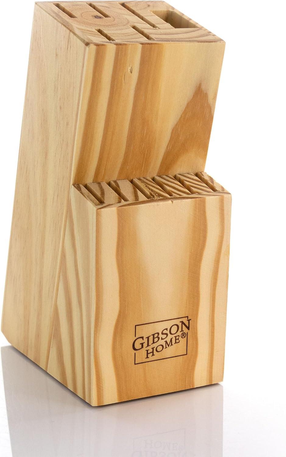 Gibson Home Gibson Home Westover Stainless Steel 13 Piece Knife Block Set