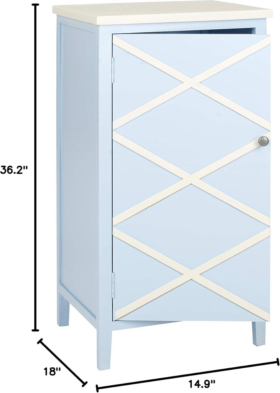 Cary Small Cabinet - Light Blue - Safavieh.