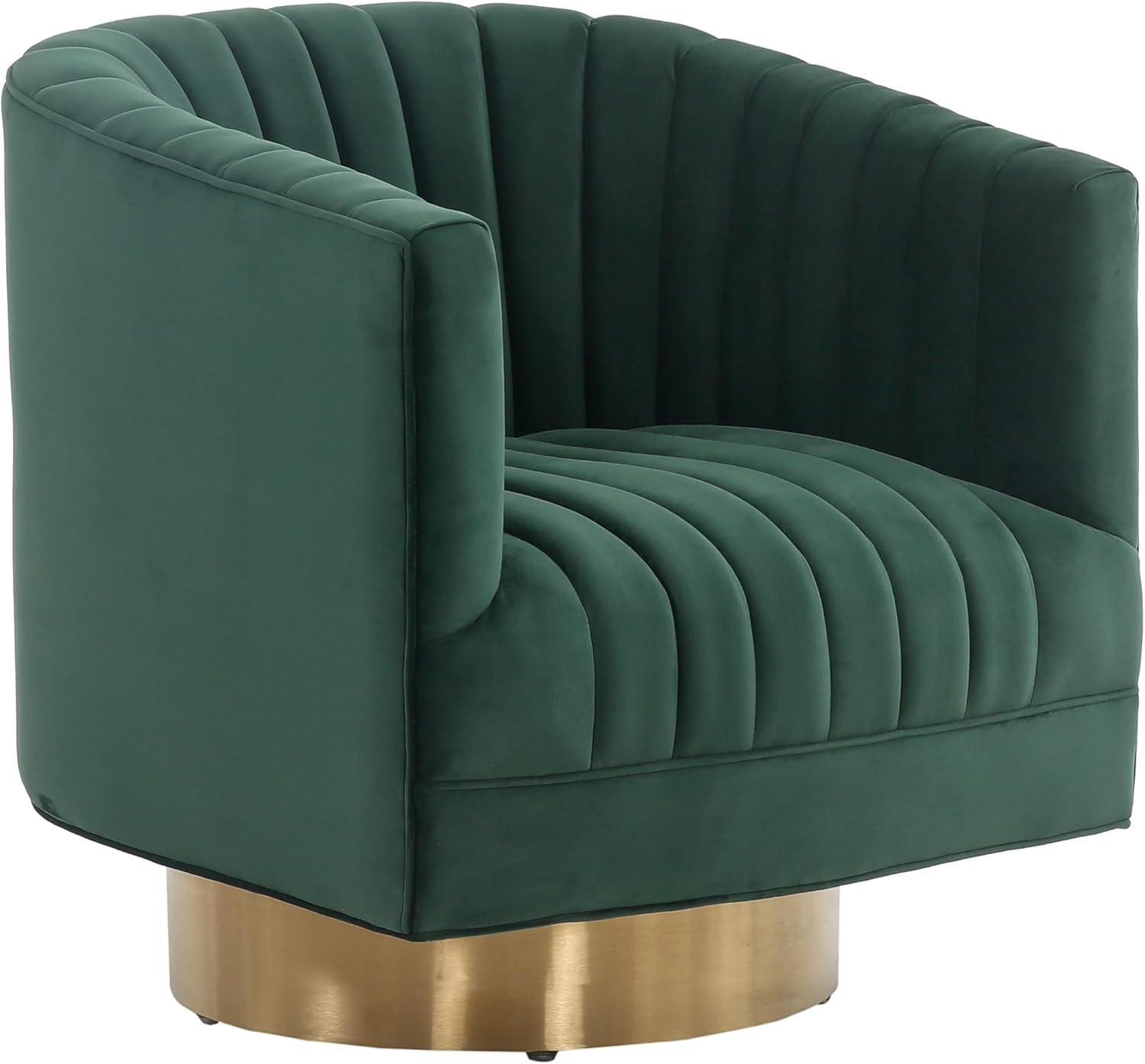 Josephine Swivel Barrel Chair  - Safavieh