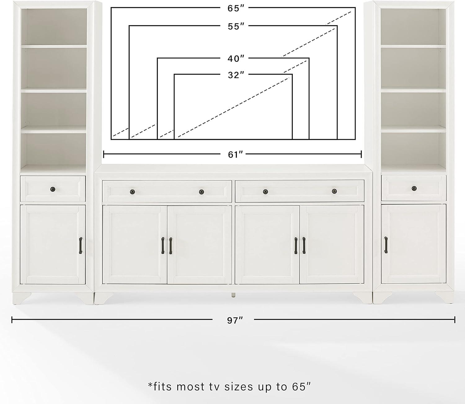 Tara Entertainment Center for TVs up to 65"