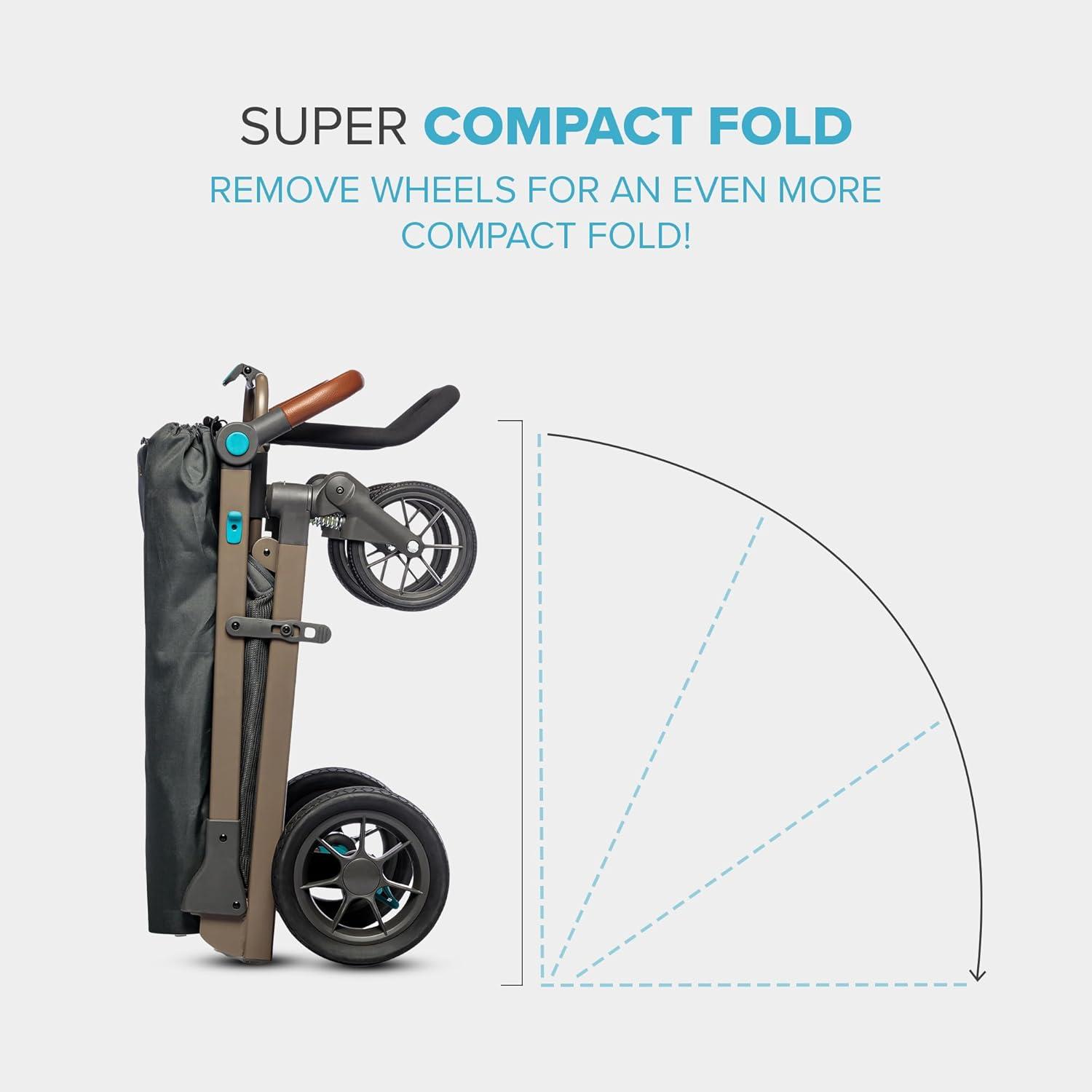 Wadabuggy Premium Vagón de Playa, Carrito, Estante para Sillas, Funda para Sombrilla, Cesta de Almacenamiento, Plegado Compacto, Adulto, Gris