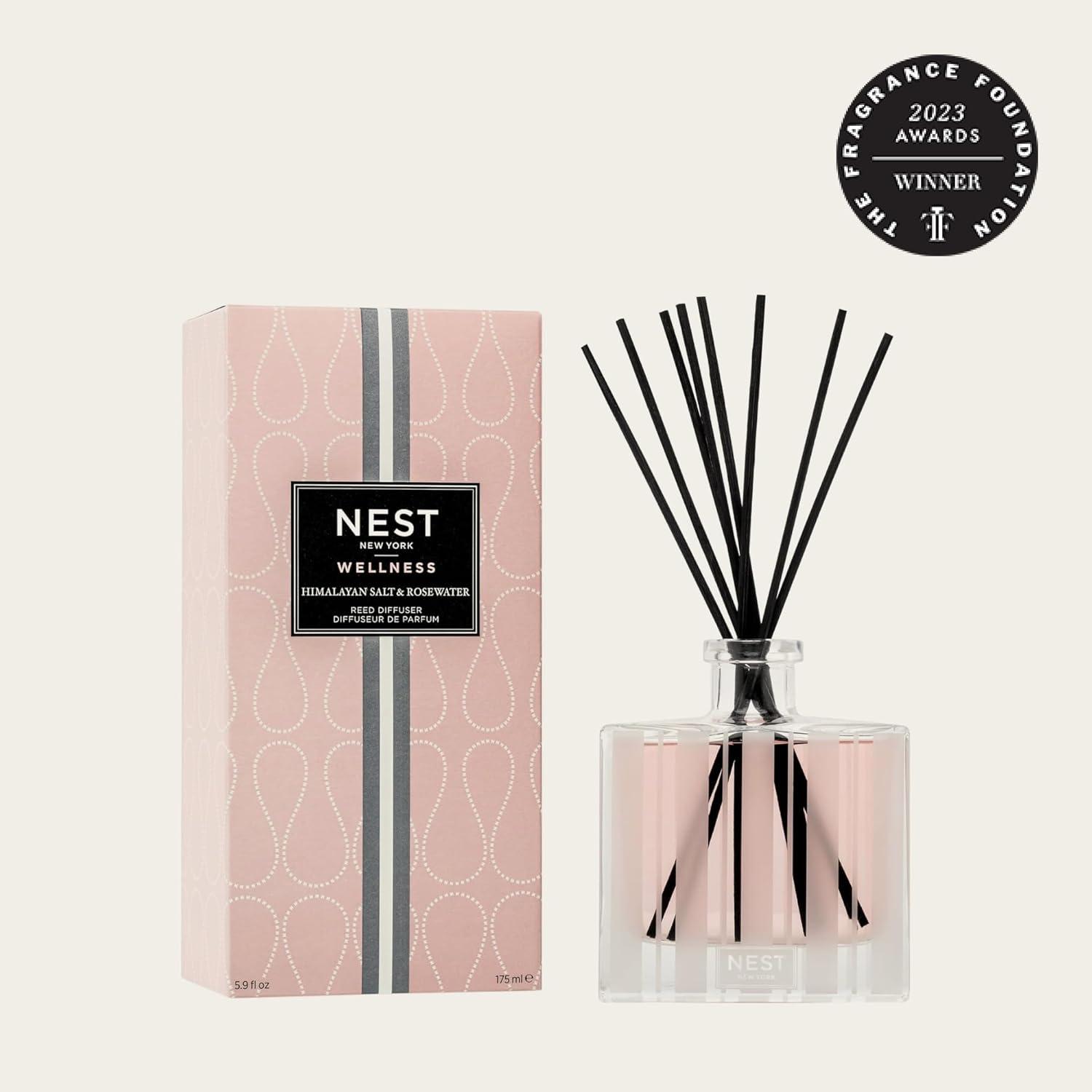 Nest Fragrances Himalayan Salt And Rosewater Reed Diffuser