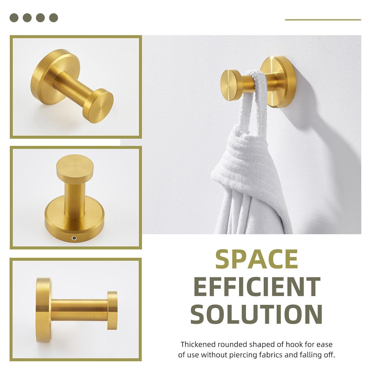 Stainless Steel Wall Mounted Robe Hook