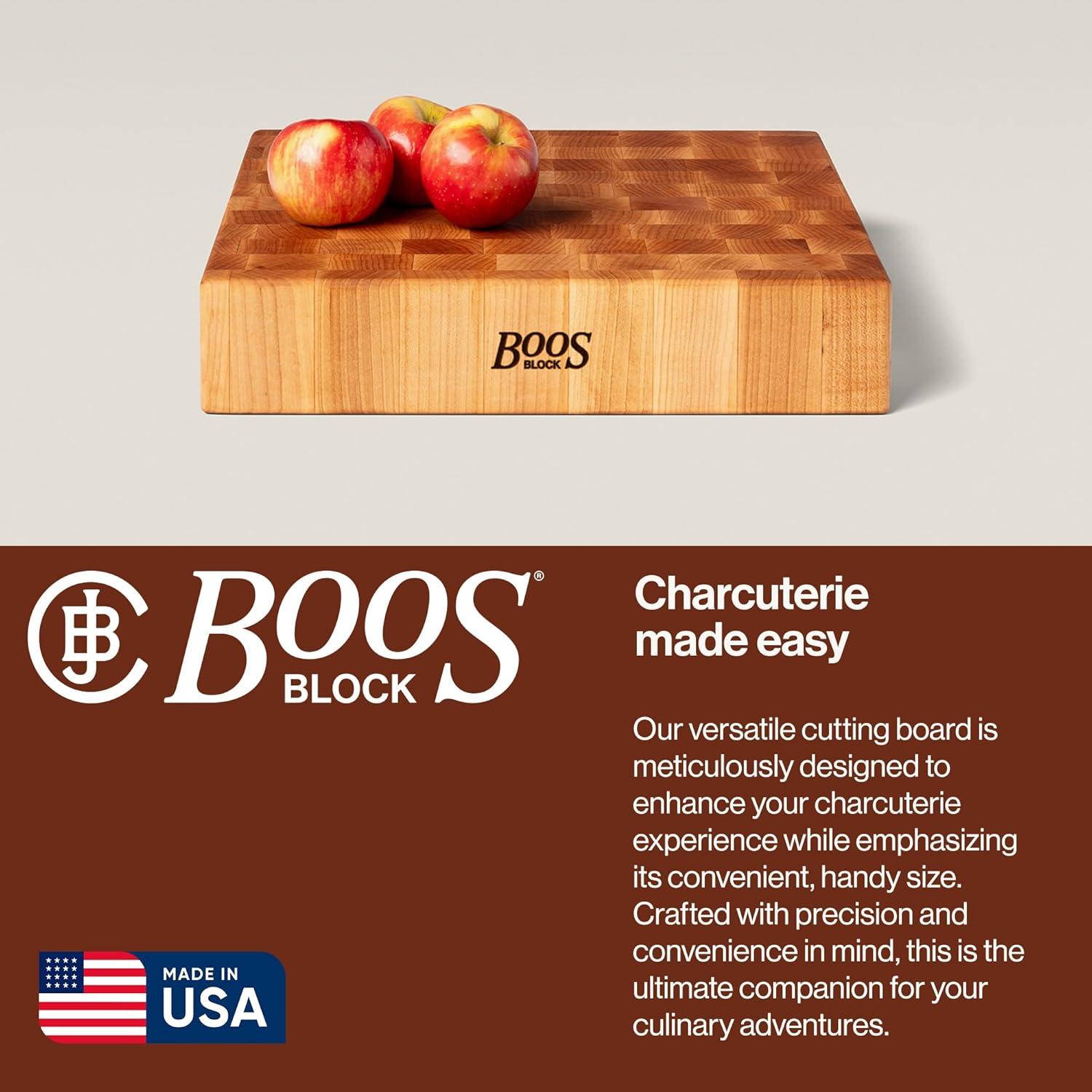 John Boos 15"x15" Reversible Maple Chopping Block
