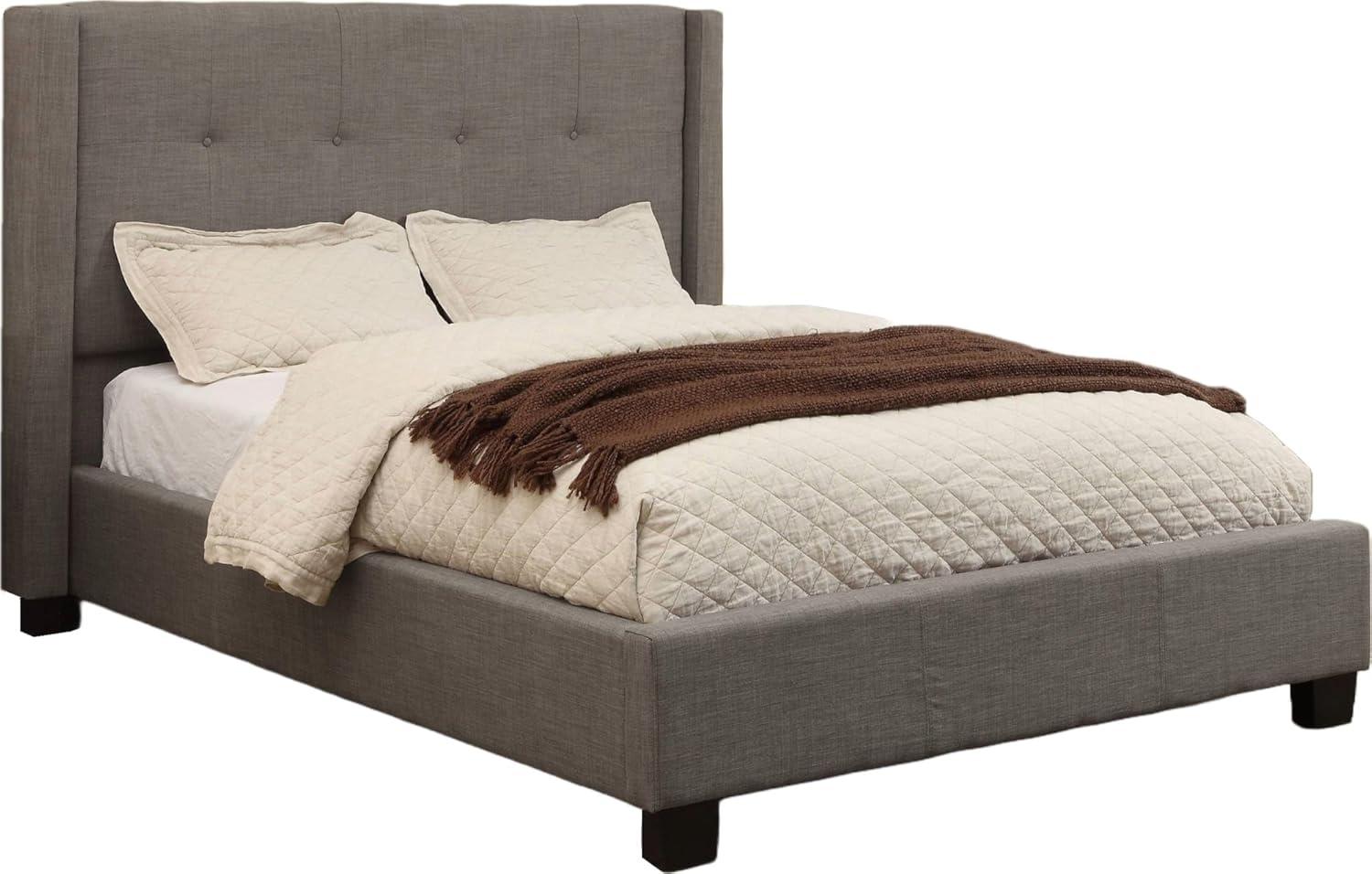 Geneva - Madeleine Dolphin Upholstered Panel Storage Bed