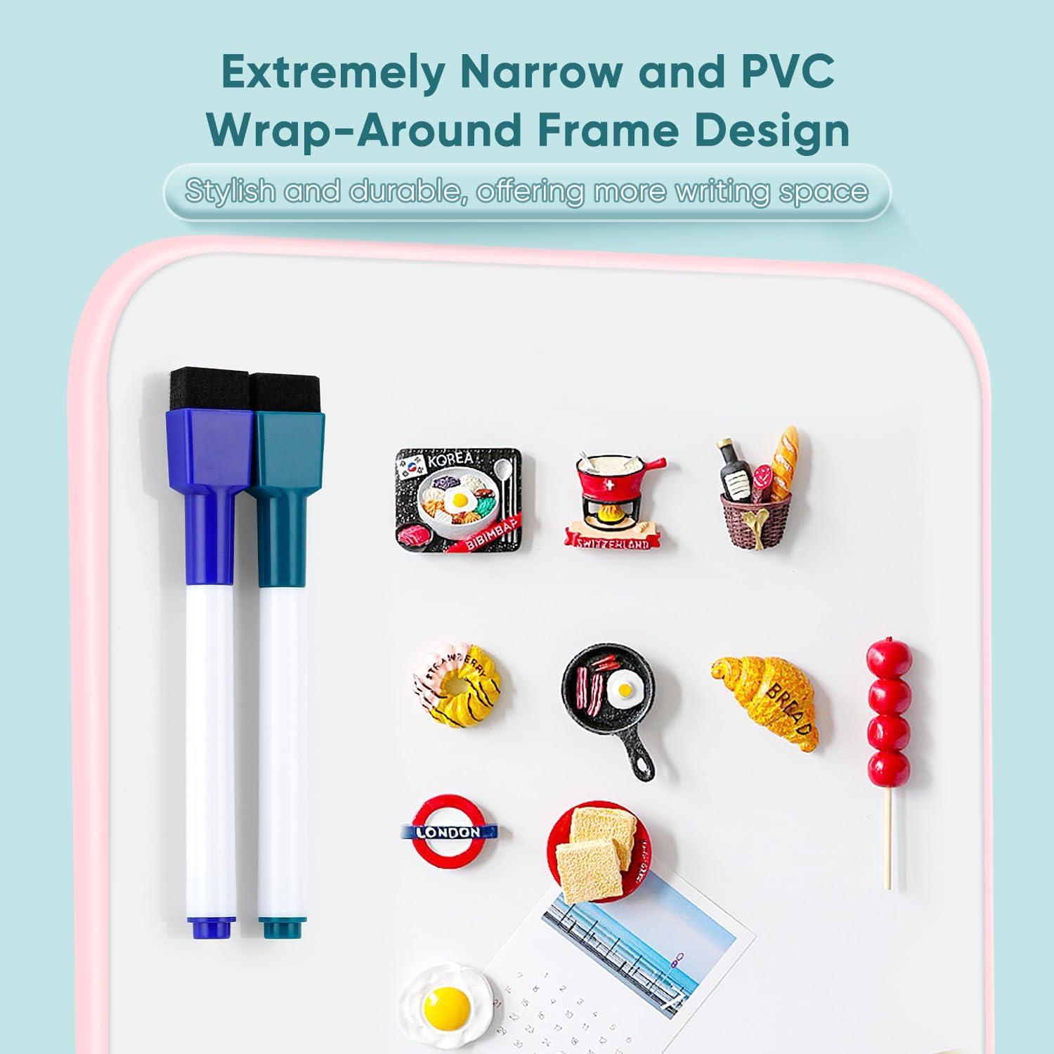 VUSIGN Small Dry Erase Whiteboard, 8.5 x 11 Inches White Board for Kids, Students, Fridge, Locker, Mini Dry Erase Board