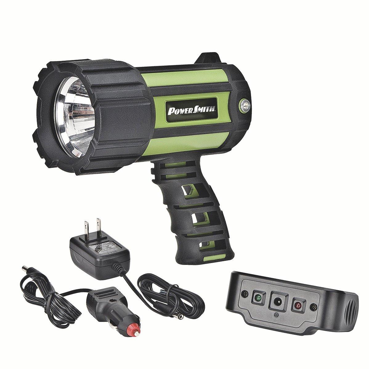 700 Lumen Floatable Waterproof Lithium-Ion LED Spotlight Flashlight with Ergonomic Handle and Charger