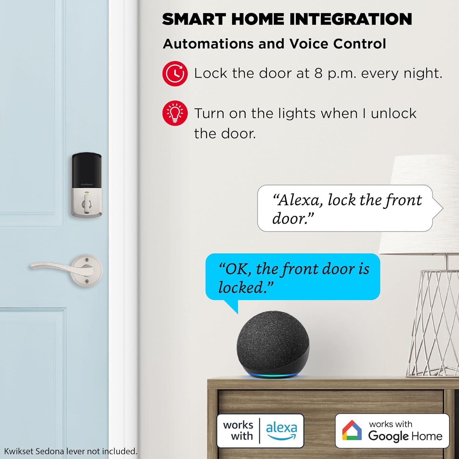 Halo Wi-Fi Smart Lock Keypad Single Cylinder Deadbolt with Smartkey Security