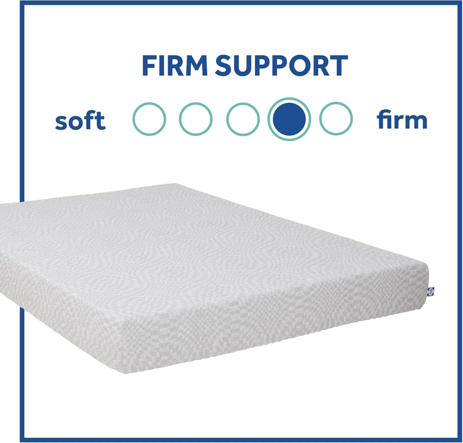 Sealy Essentials 8” Twin Gel Memory Foam Mattress-in-a-Box, Adult