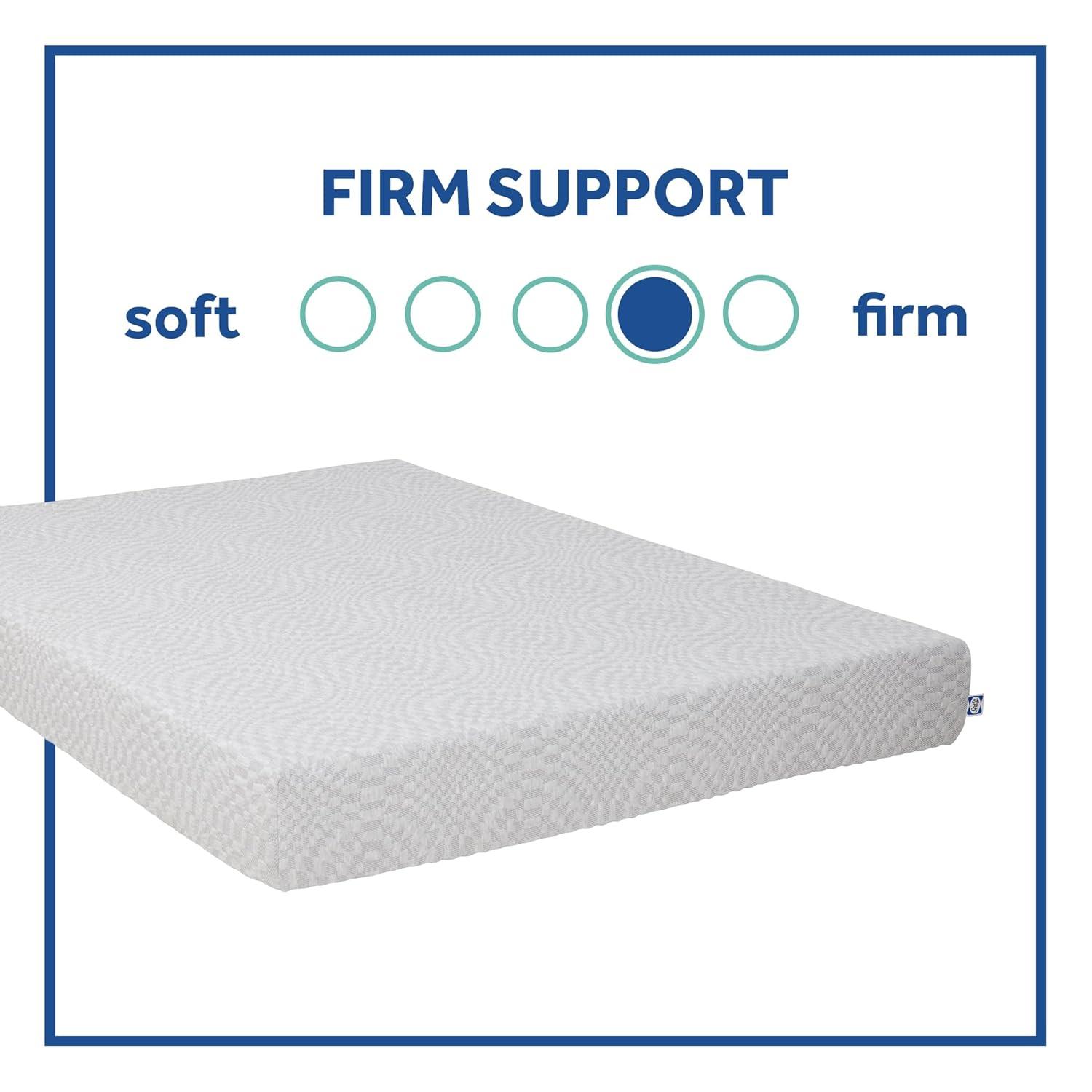 Sealy Essentials 8” Twin Gel Memory Foam Mattress-in-a-Box, Adult