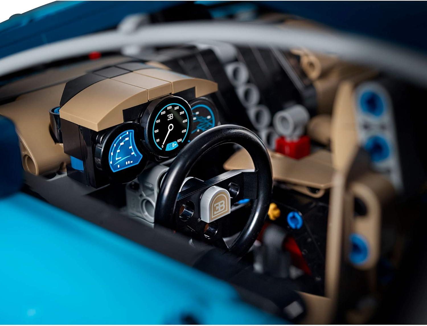 LEGO Technic Blue Bugatti Chiron 1:8 Scale Model Car