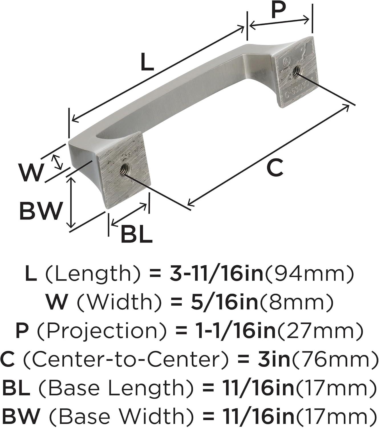 Mulholland 3" Center to Center Bar Pull