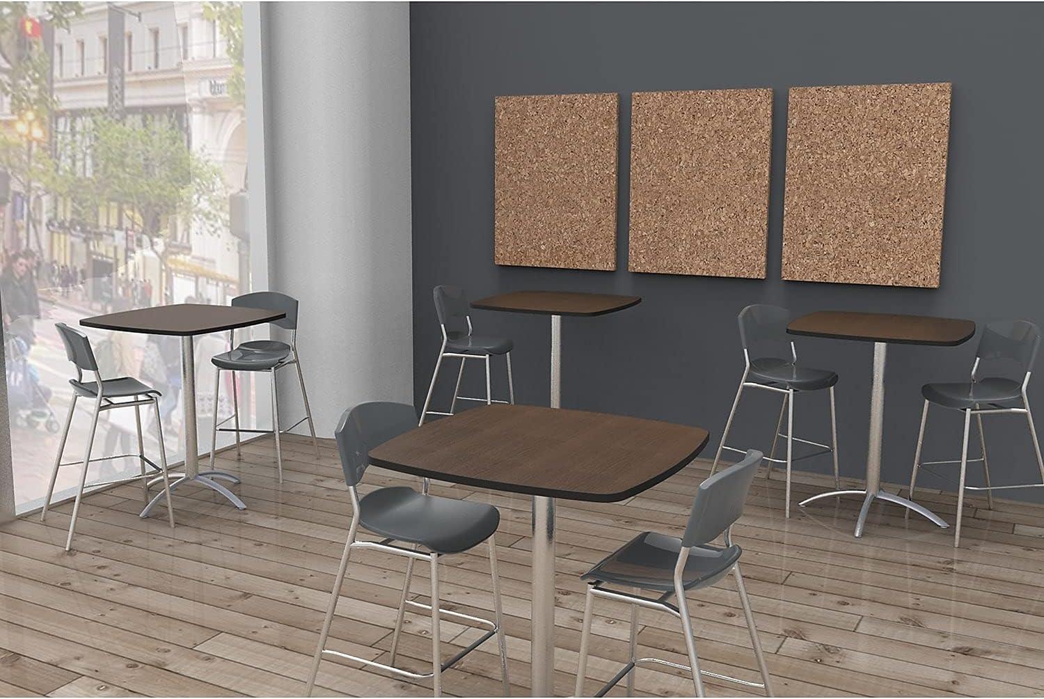 Iceberg iDesign Frameless Cork Bulletin Board with Band, Home or Work Office Accessories, 24” W x 38” L x 1.56” H