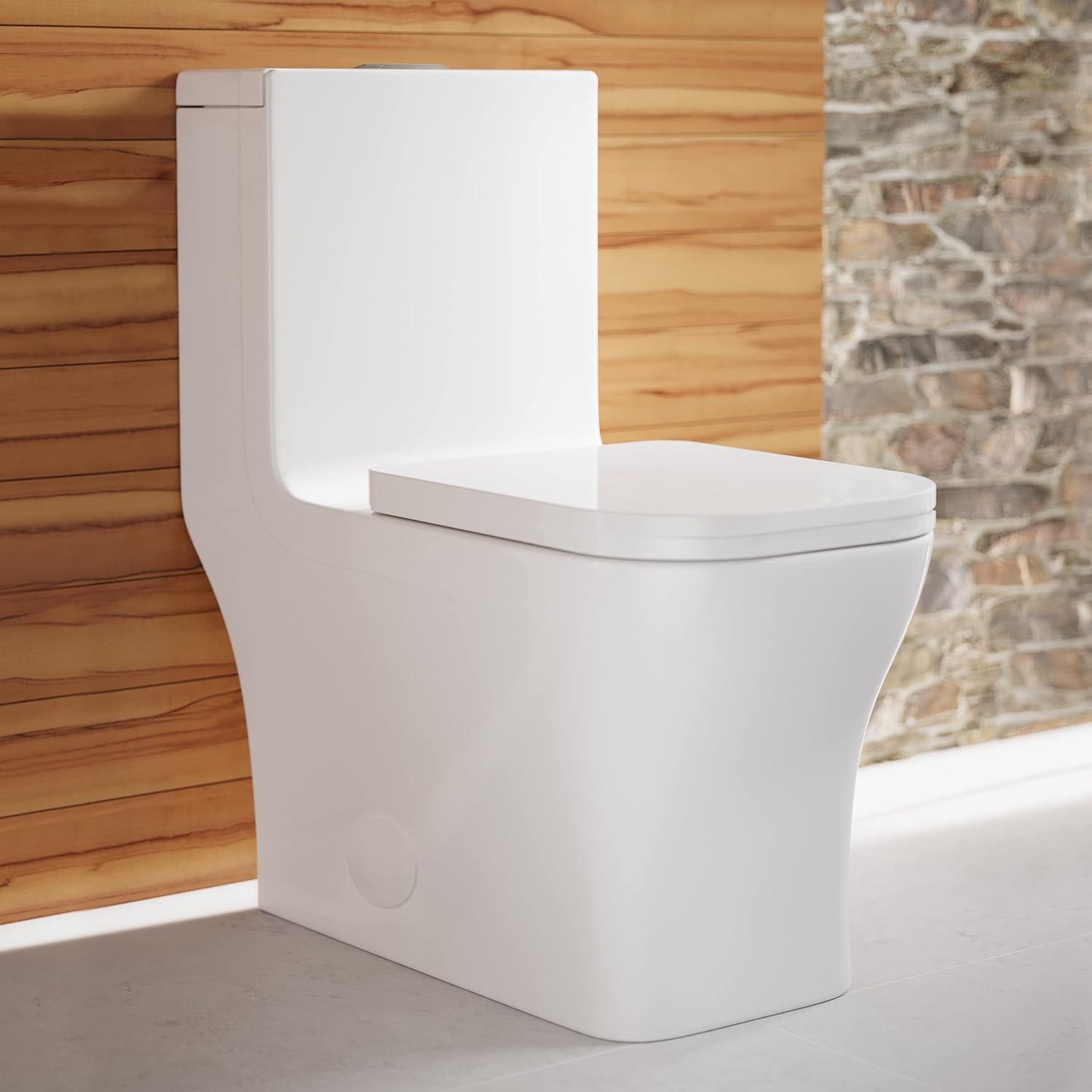 Swiss Madison Concorde One-Piece Square Toilet Dual-Flush 1.1/1.6 gpf