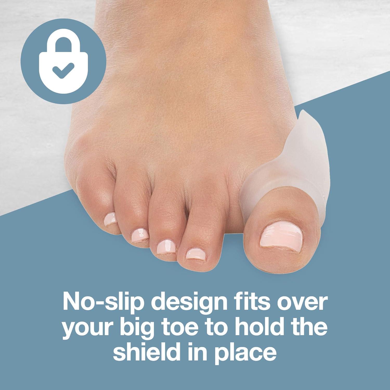 ZenToes Gel Bunion Guards - 4 Pack - Cushions and Protects Bunions