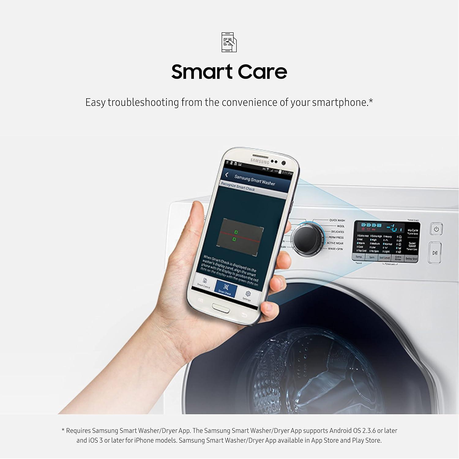 Samsung 4.0 cu. Ft. Heat Pump Dryer with AI Smart Dial and Wi-Fi Connectivity