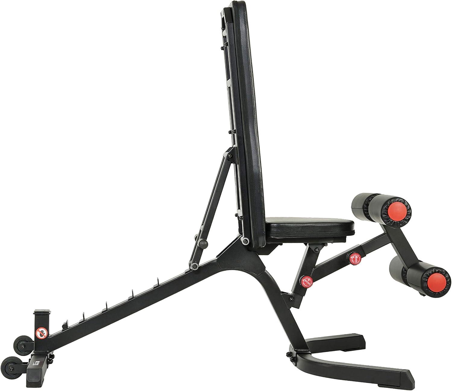 Sunny Health & Fitness Fully Adjustable Utility Weight Bench