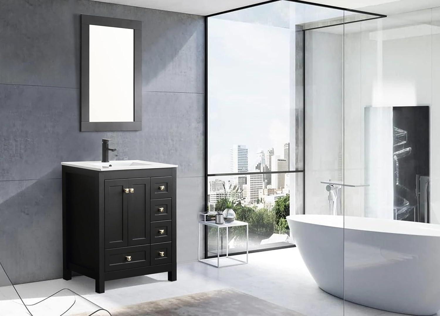 30" Single Bathroom Vanity Base Only