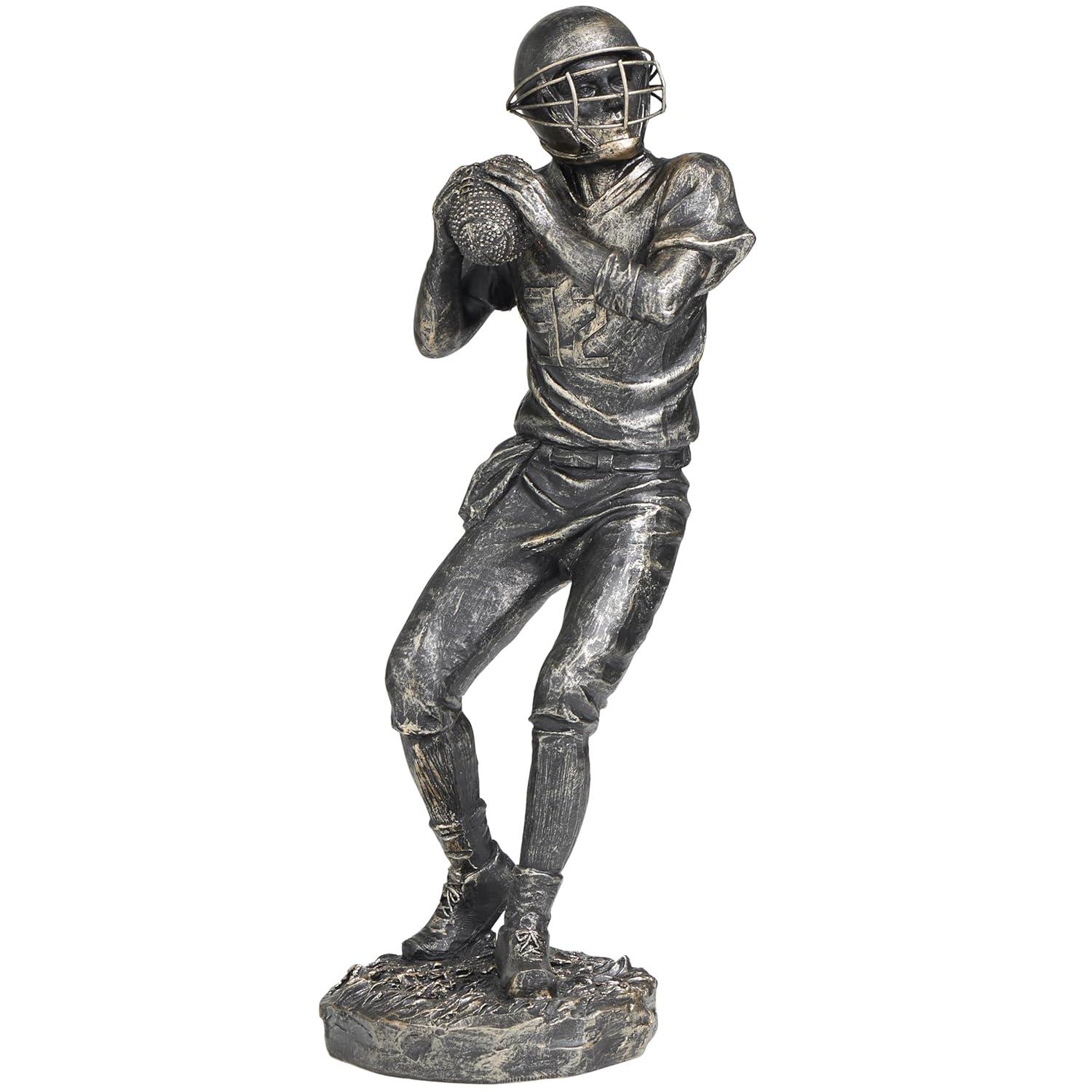 5"W, 11"H Dark Gray Polystone Hands Sculpture, by DecMode (3 Count)
