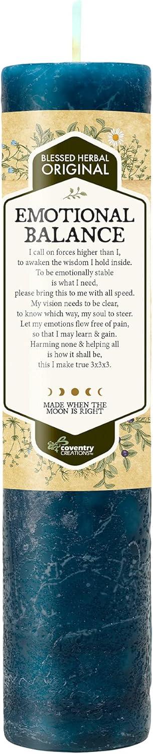 Blessed Herbal Candle - Emotional Balance