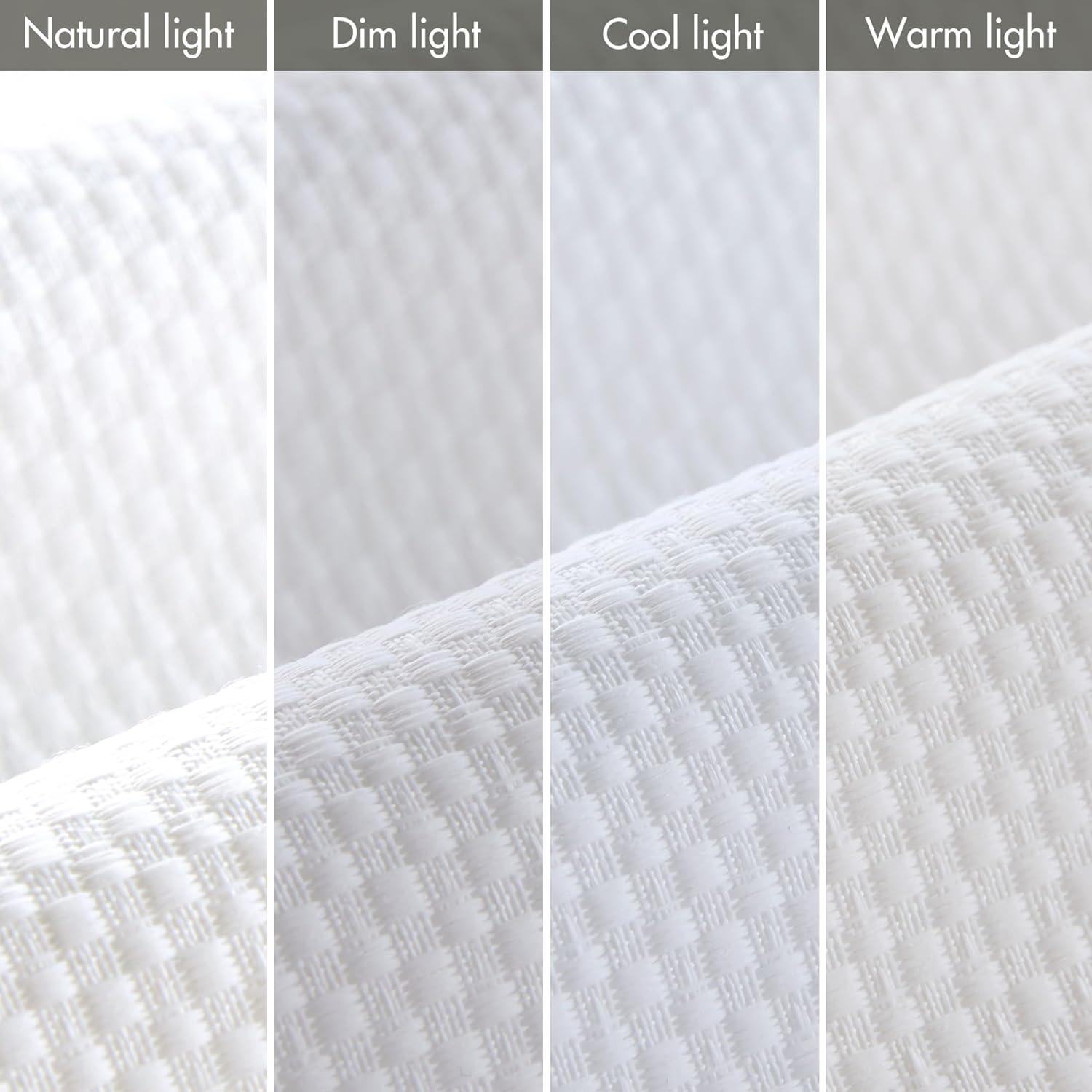 Galen Basketweave Cordless Room Darkening Single Roman Shade