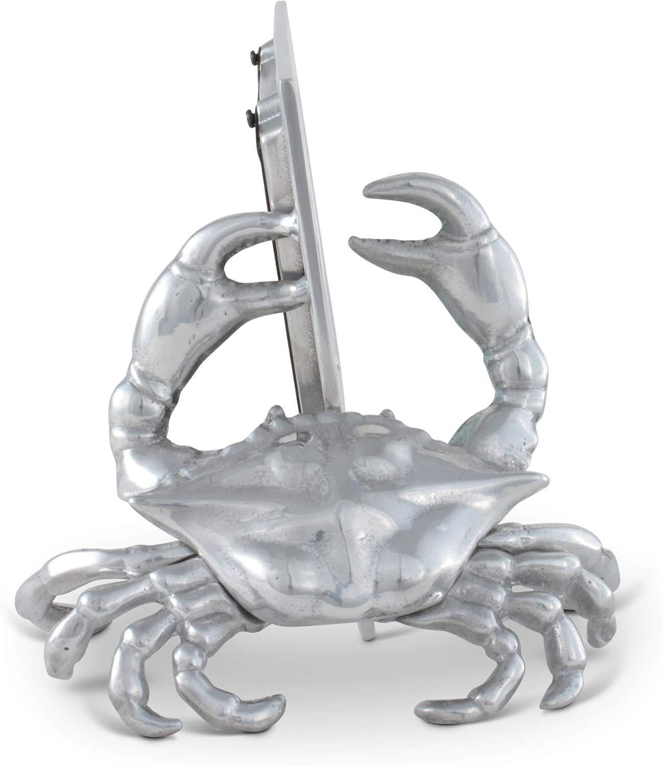 Arthur Court Designs Coastal Silver Metal Embossed Picture Frame