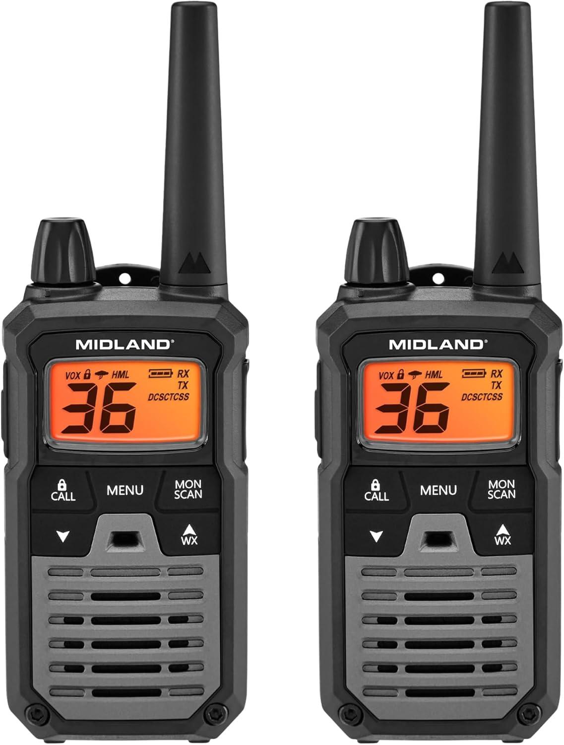 Midland T290 X-Talker® GMRS Walkie Talkie 2 Pack - T290VP4
