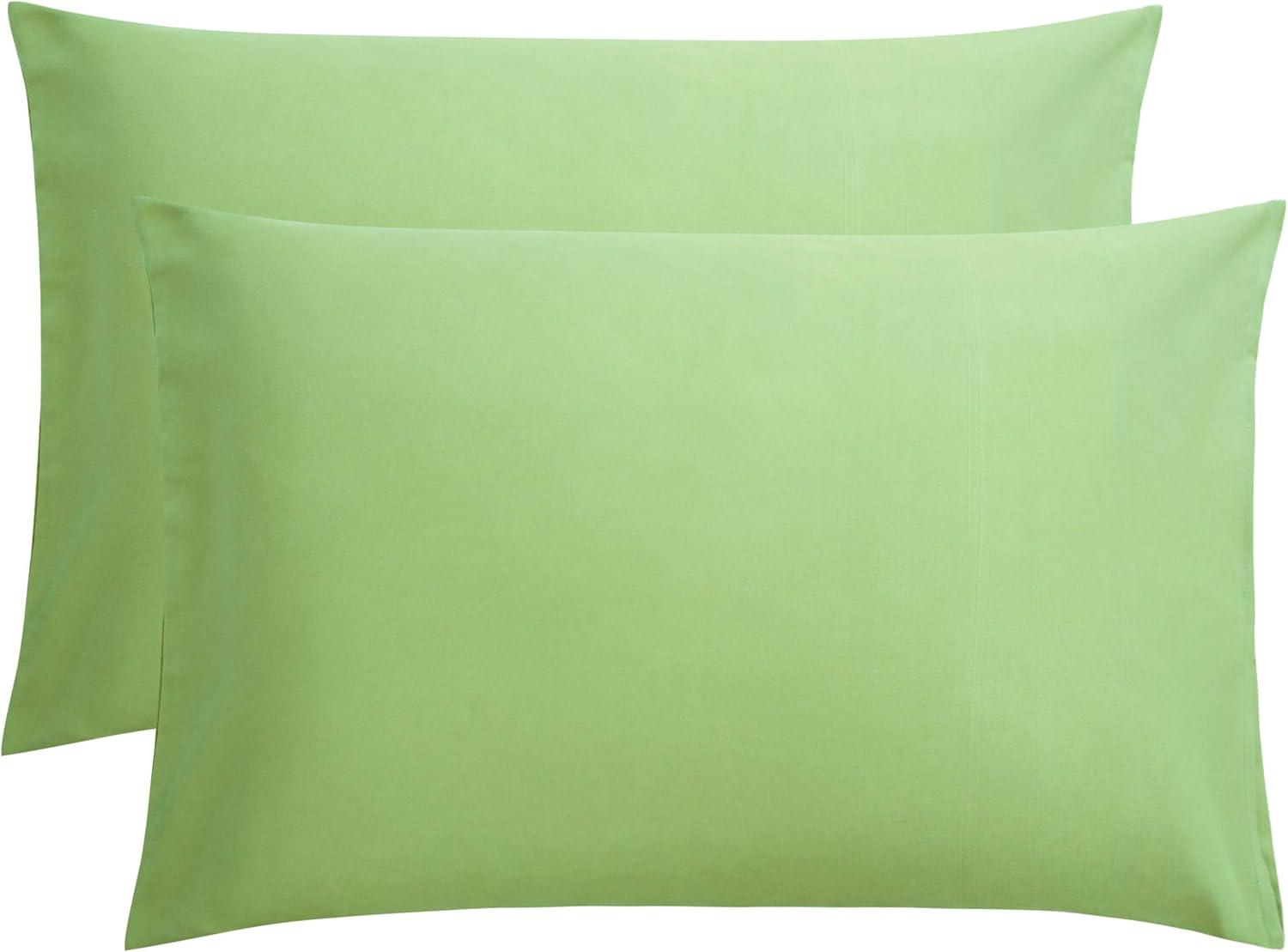 PiccoCasa Polyester Soft Brushed Microfiber Envelope Closure Pillowcases 2 Pcs