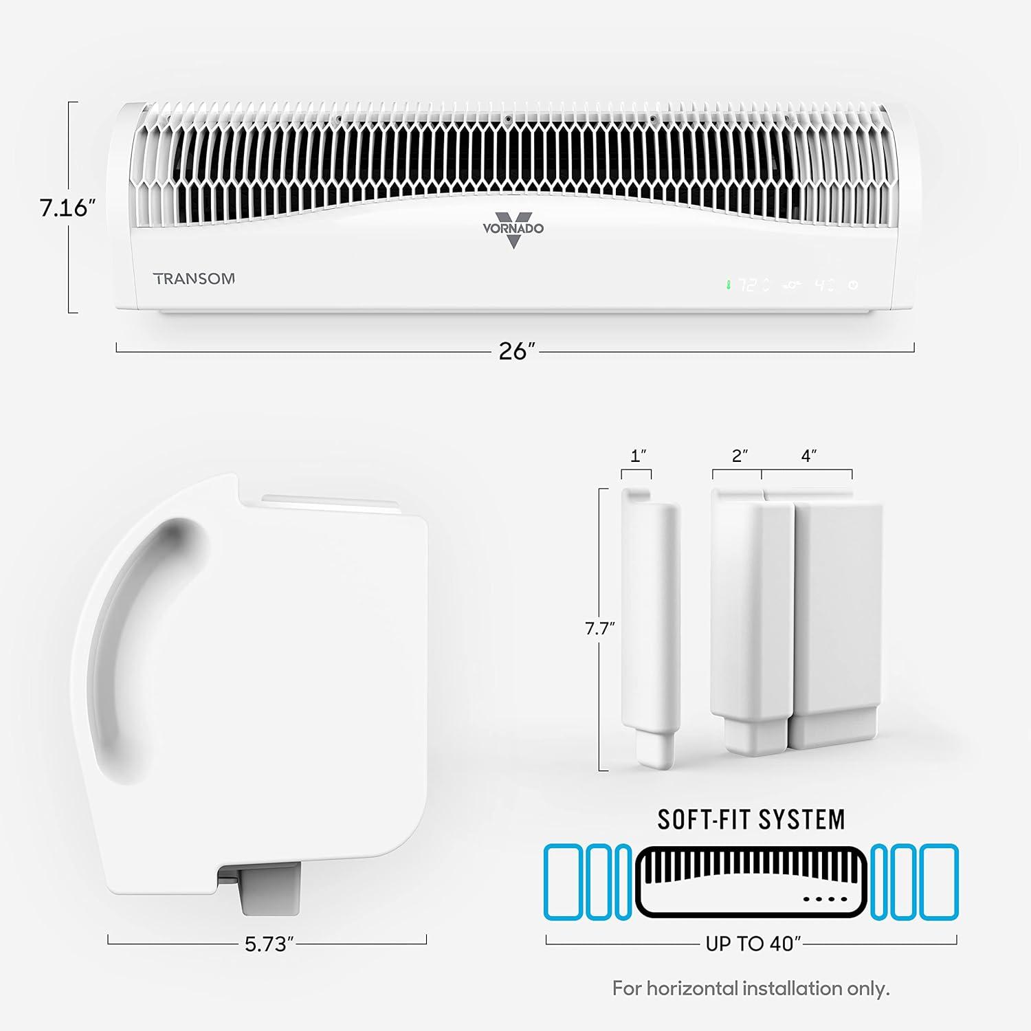 Vornado Vornado TRANSOM Window Fan with Reversible Exhaust Mode