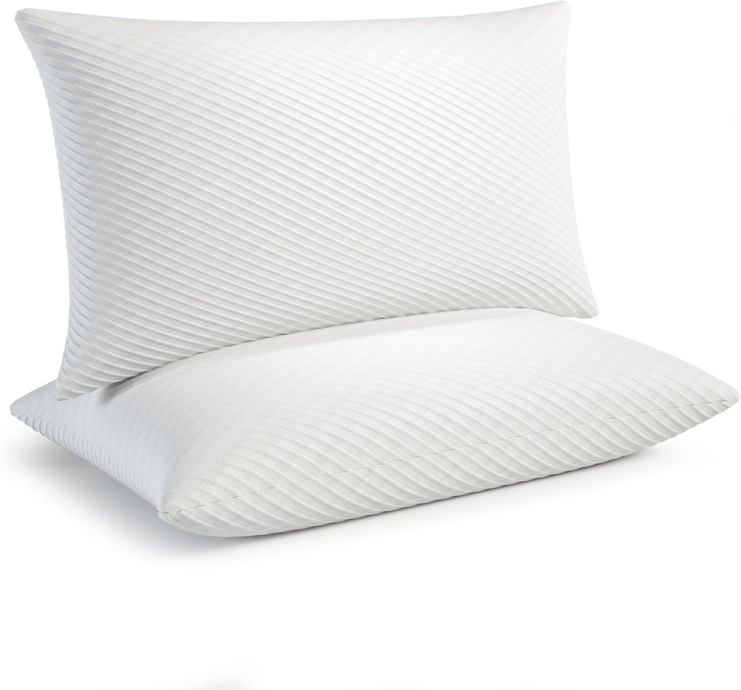 Memory Foam Soft-Medium Pillow (Set of 2)