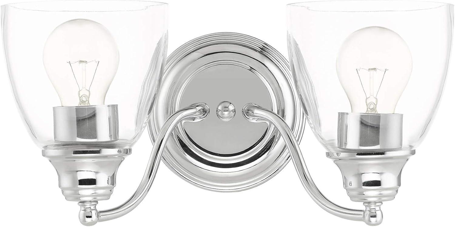 Livex Lighting Montgomery 2 - Light Vanity in Polished Chrome