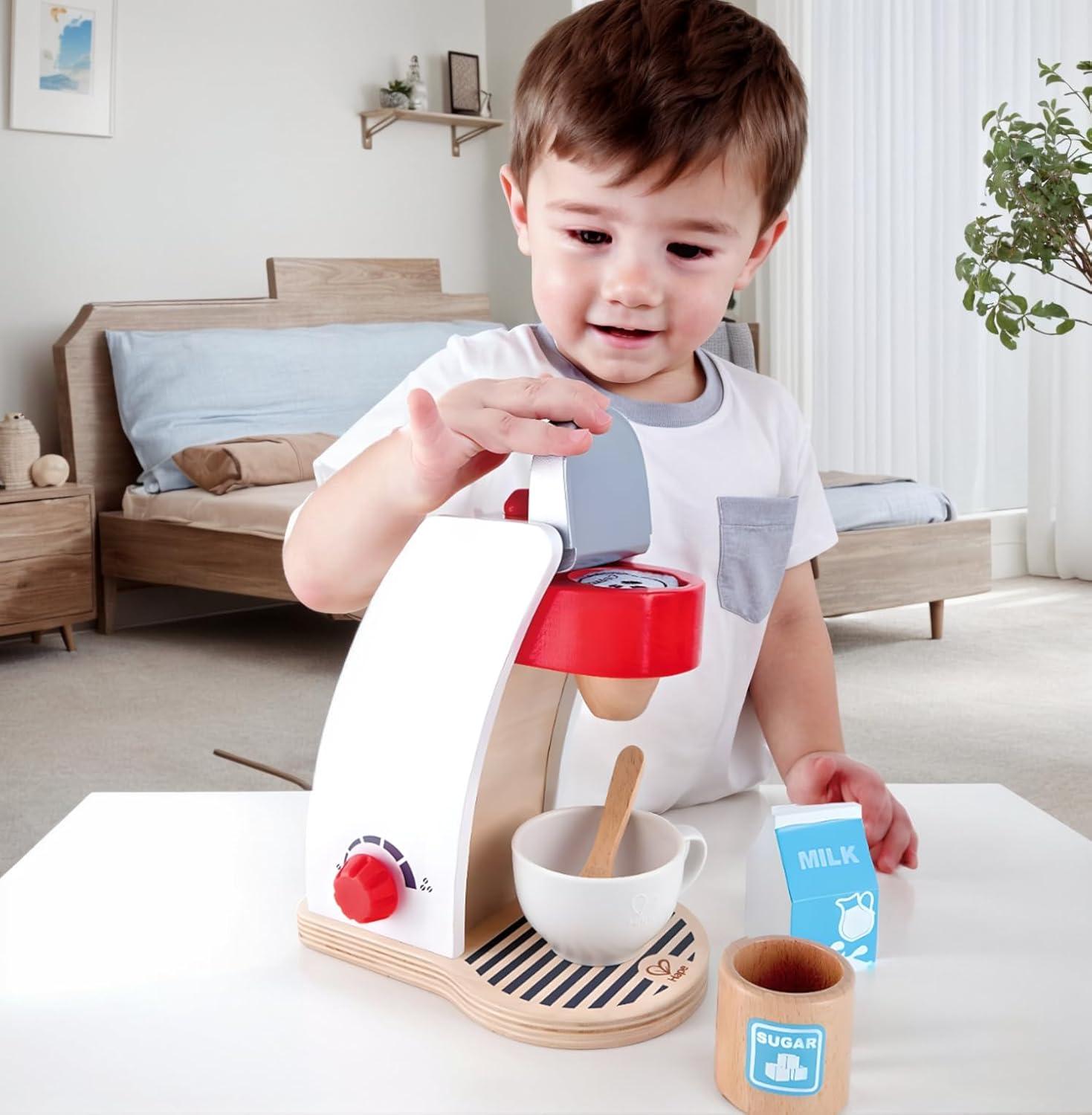 HAPE My Coffee Machine Wooden Play Set